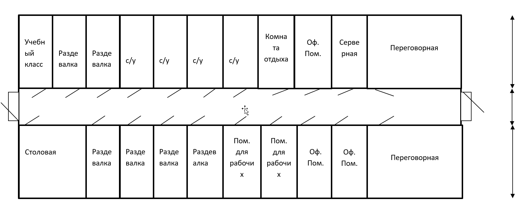 Модульные здания схема