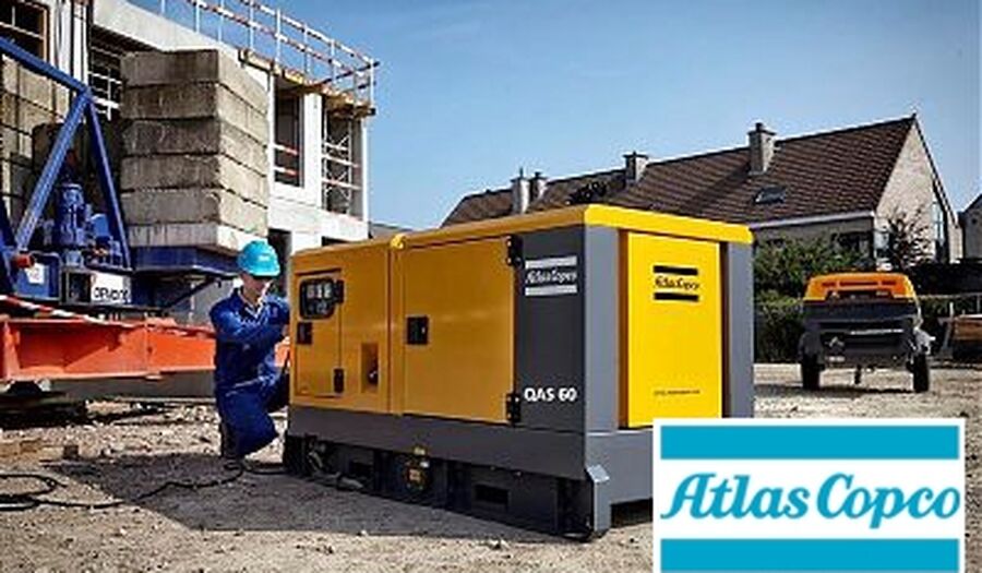 Аренда электростанции Atlas Copco QAS 60 от суток